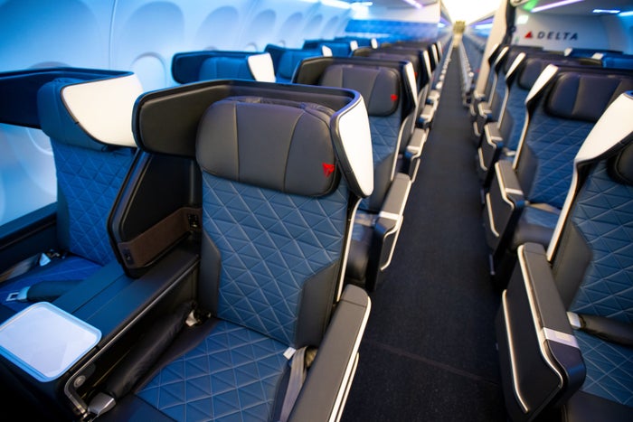 Delta A321neo first class