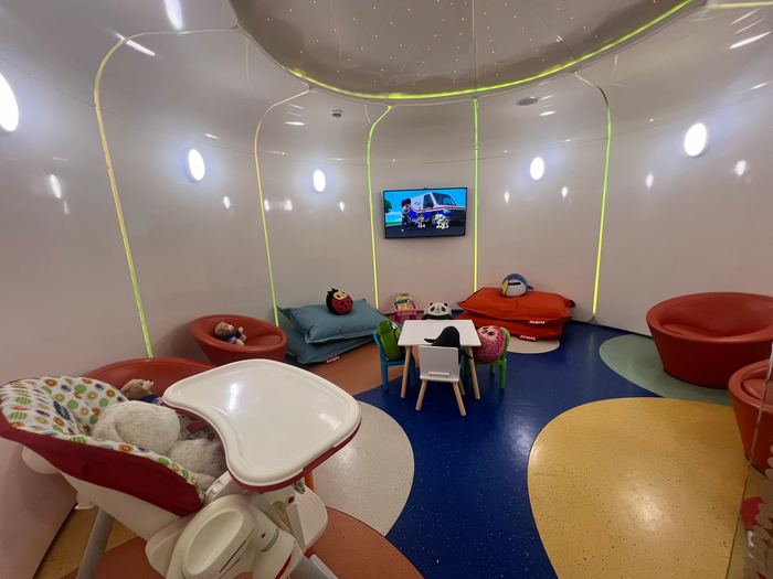 Etihad Lounge LHR Kids Room