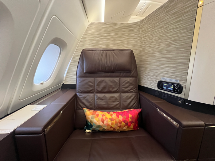 Etihad A380 First Class Apartment Leather Chair