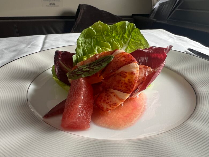 Etihad First Class Apartment Lobster