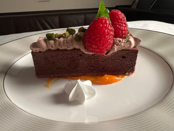 Etihad chocolate marquise