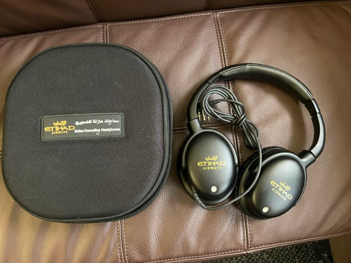 Etihad A380 First Class Bose Headphones