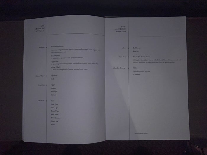 Singapore business 777 non alcoholic drinks menu Singapore business 777 non alcoholic drinks menu