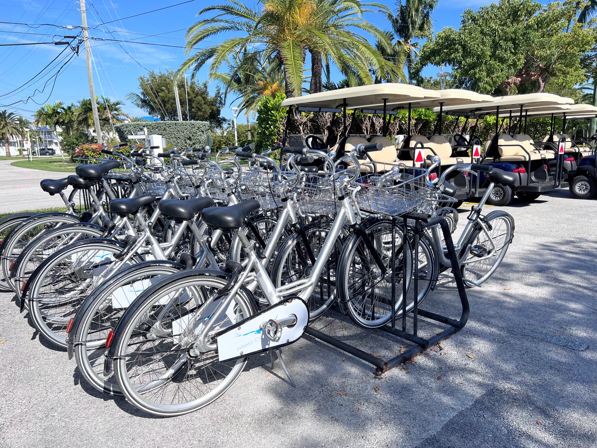 Bike rentals at Hawks Cay Resort