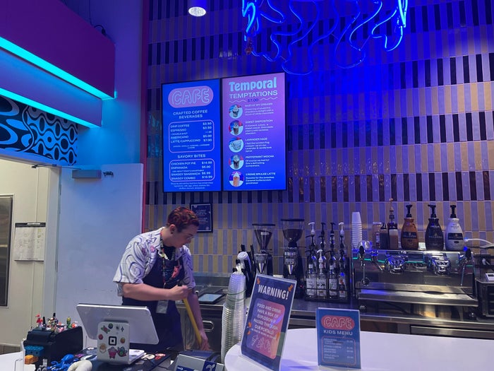 Cafe at Meow Wolf Grapevine The Real Unreal Cafe at Meow Wolf Grapevine The Real Unreal