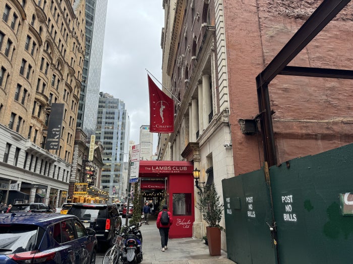 Chatwal Entrance with Lambs Club