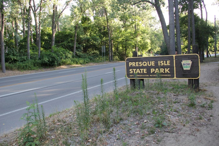 Driving to Presque Isle State Park