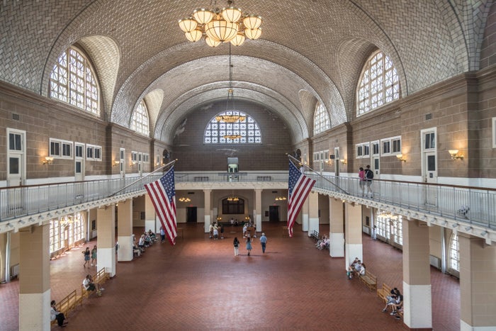 Ellis Island Registry Room