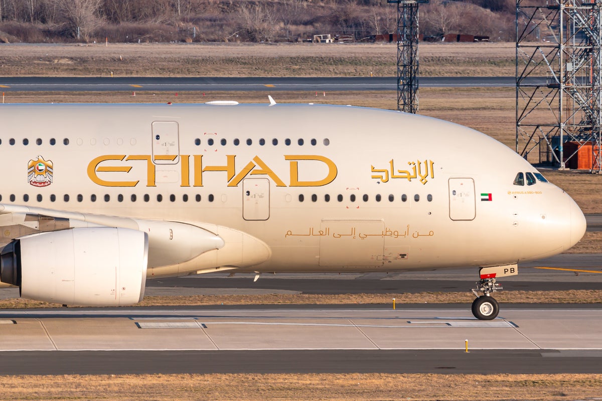 Here’s Where You Can Fly Etihad’s Exquisite Airbus A380 Superjumbo Jet