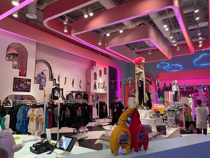 Gift shop at Meow Wolf Grapevine The Real Unreal Gift shop at Meow Wolf Grapevine The Real Unreal