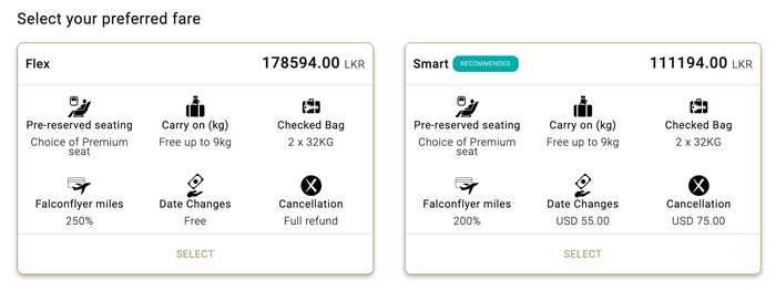 Gulf Air business class fare types Gulf Air business class fare types