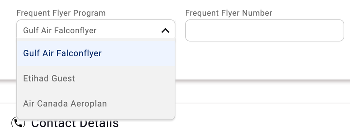 Gulf Air frequent flyer seletion Gulf Air frequent flyer seletion