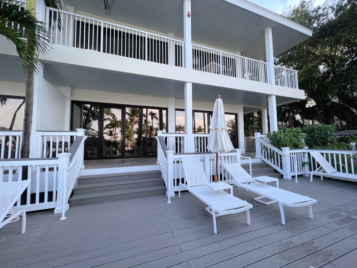 Hawks Cay Resort Captain Suite deck Hawks Cay Resort Captain Suite deck