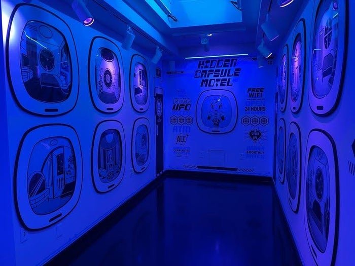 Hidden Capsule Hotel at Meow Wolf Grapevine The Real Unreal Hidden Capsule Hotel at Meow Wolf Grapevine The Real Unreal