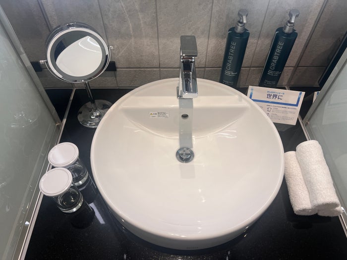 Hilton Tokyo Bay room sink