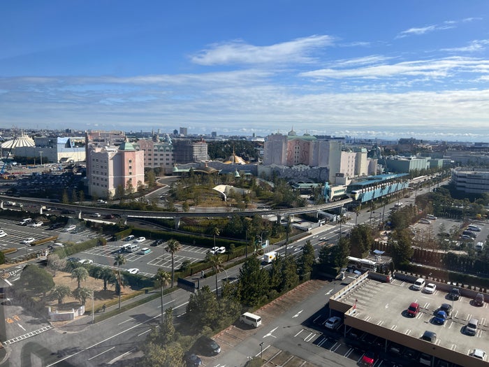 Hilton Tokyo Bay views from room