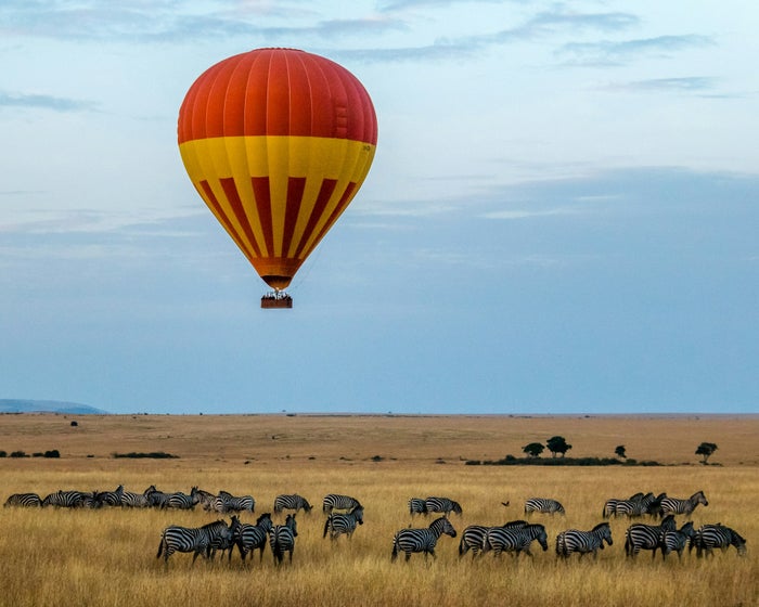 Hot air balloon kenya