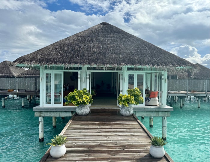 Iru Veli Spa entrance Iru Veli Spa entrance
