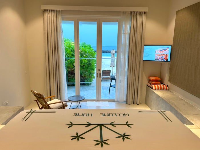 Iru Veli bedroom view Iru Veli bedroom view