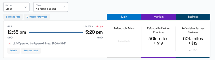 JAL booking Alaska miles JAL booking Alaska miles