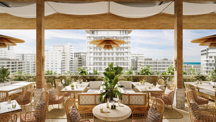 Ka Lai Waikiki Beach LXR Hotels Resorts Inyo Restaurant Rendering Ka Lai Waikiki Beach LXR Hotels Resorts Inyo Restaurant Rendering