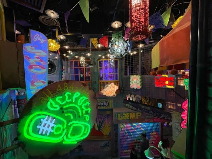 Lamp Shop Alley at Meow Wolf Grapevine The Real Unreal Lamp Shop Alley at Meow Wolf Grapevine The Real Unreal