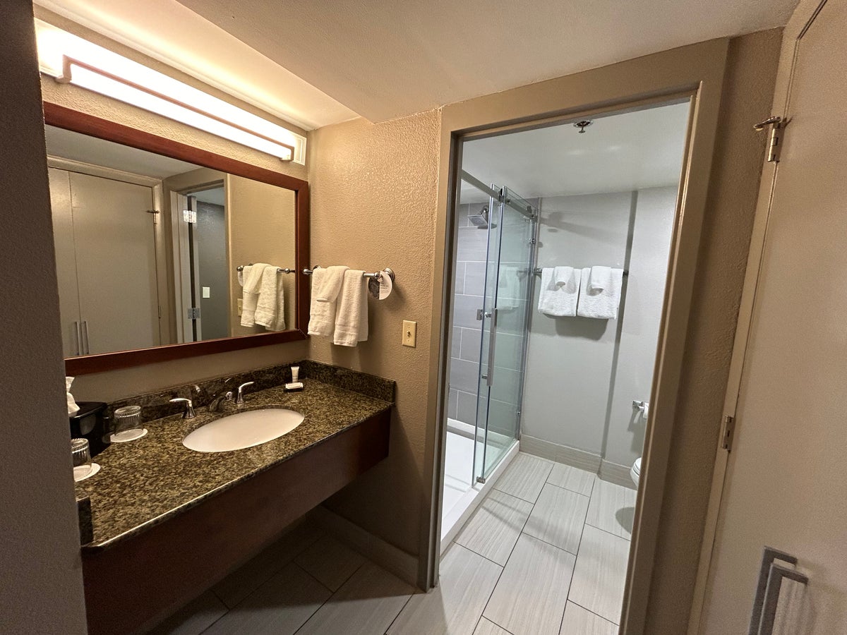 Marriott Albany bathroom sink