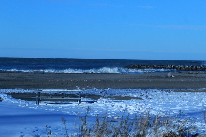Presque Isle State Park in Winter