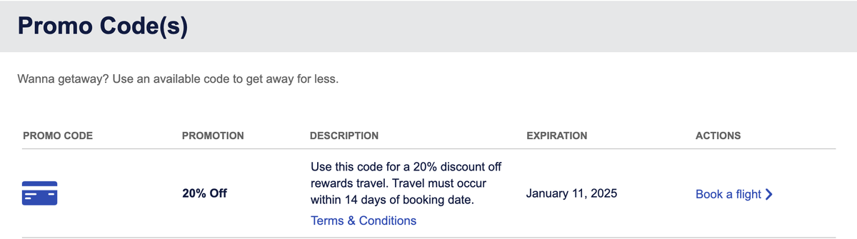 Southwest Airlines 20 off promo code