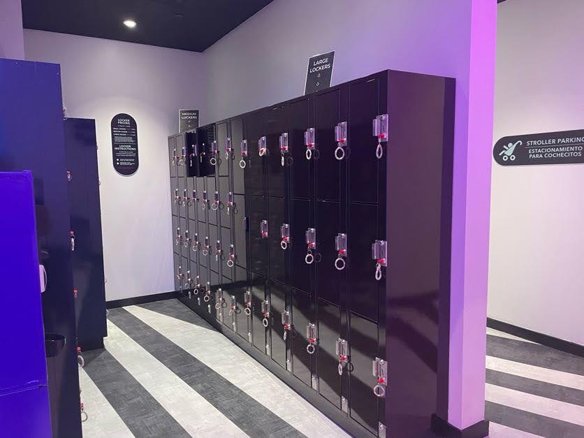 Storage lockers at Meow Wolf Grapevine The Real Unreal