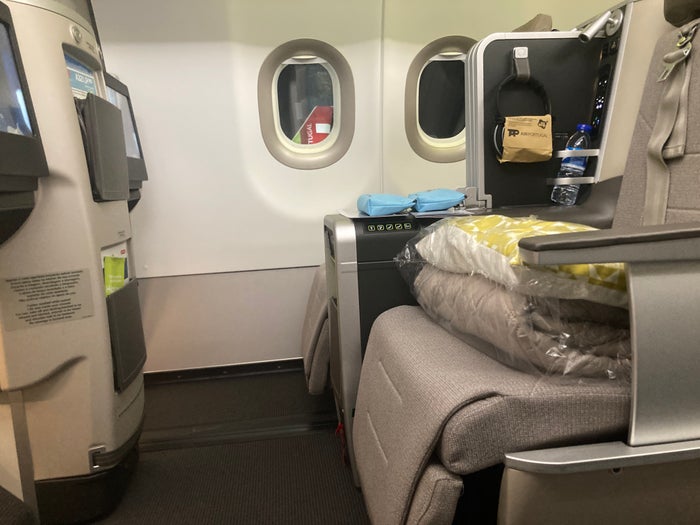 TAP Air Portugal A321LR neo business class EWR LIS row 1 seats TAP Air Portugal A321LR neo business class EWR LIS row 1 seats