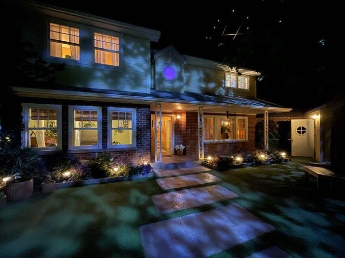 The Delaney House front yard at Meow Wolf Grapevine The Real Unreal The Delaney House front yard at Meow Wolf Grapevine The Real Unreal