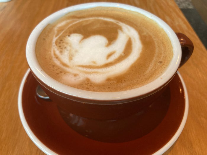 Thompson Washington DC Surveyor restaurant latte Thompson Washington DC Surveyor restaurant latte