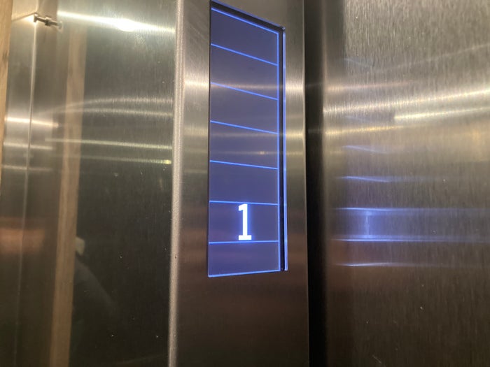 Thompson Washington DC floor number in elevator Thompson Washington DC floor number in elevator