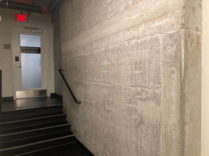 Thompson Washington DC gym side exit stairs Thompson Washington DC gym side exit stairs
