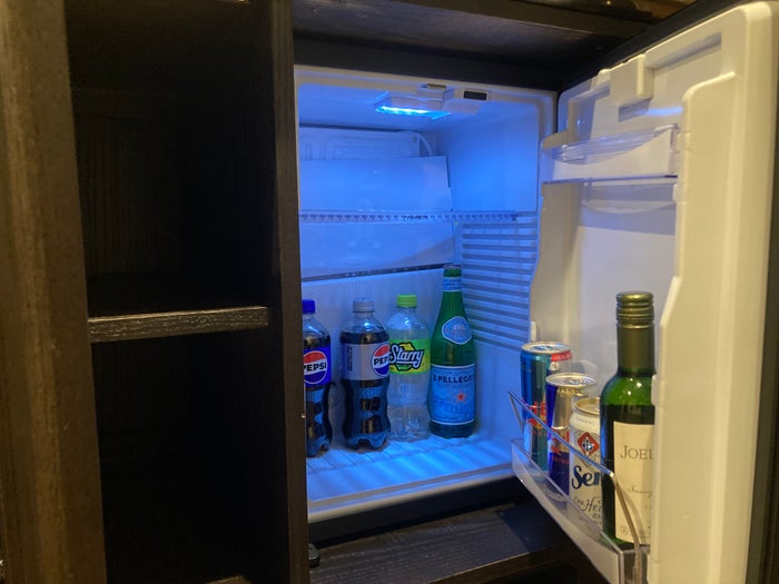 Thompson Washington DC junior suite mini fridge Thompson Washington DC junior suite mini fridge