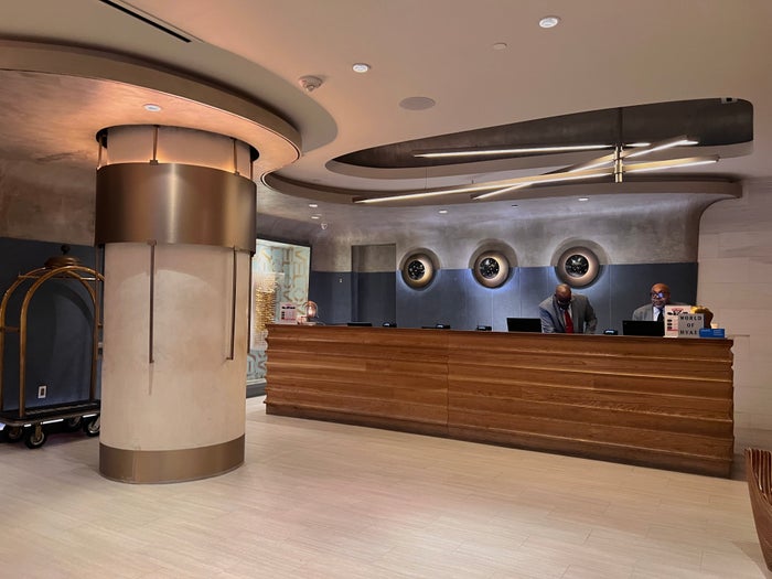 Hyatt Dream Midtown check in desk