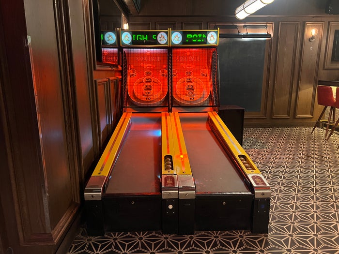 Hyatt Dream Midtown Fishbowl skeeball