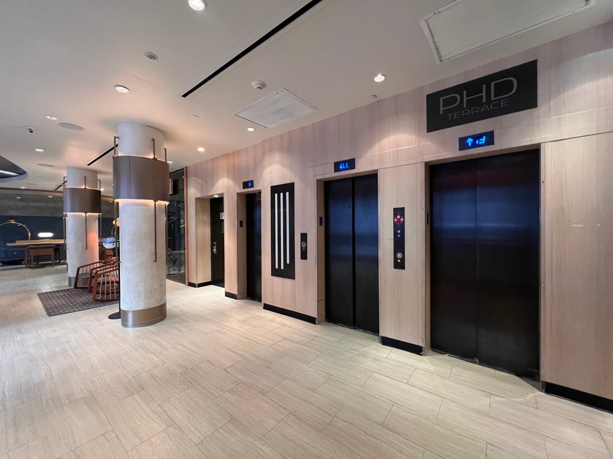 Hyatt Dream Midtown lobby elevator