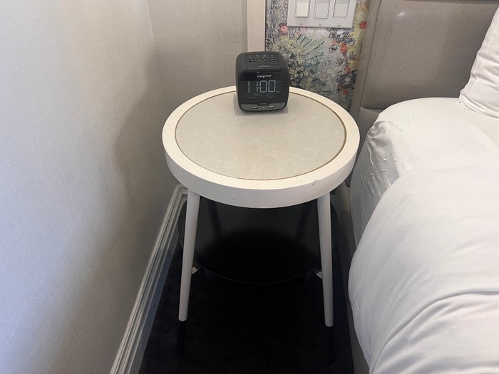 Hyatt Dream Midtown room bedside table lamp