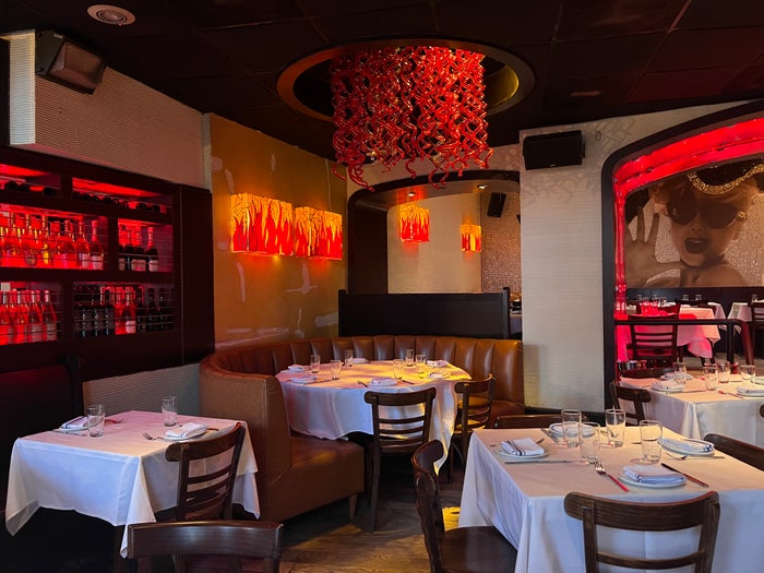 Hyatt Dream Midtown Serafina seating open