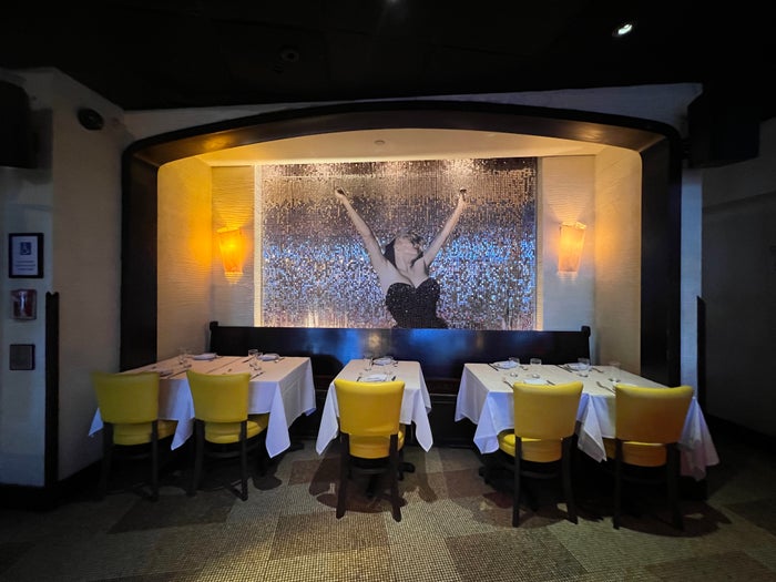 Hyatt Dream Midtown Serafina seating section