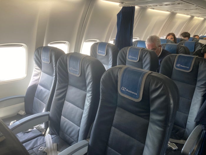 Air Europa business class seats on B737 800 Air Europa business class seats on B737 800