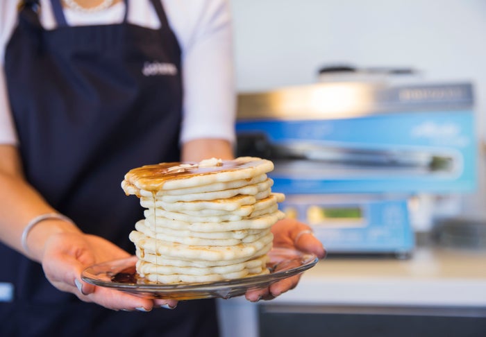Alaska Lounge pancake printer