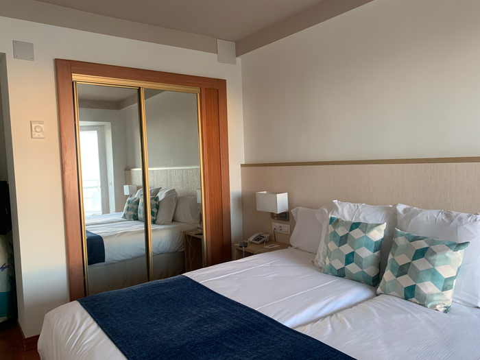 AluaSoul Costa Malaga bedroom bed and closet AluaSoul Costa Malaga bedroom bed and closet