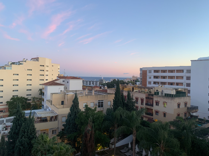 AluaSoul Costa Malaga bedroom view from balcony AluaSoul Costa Malaga bedroom view from balcony