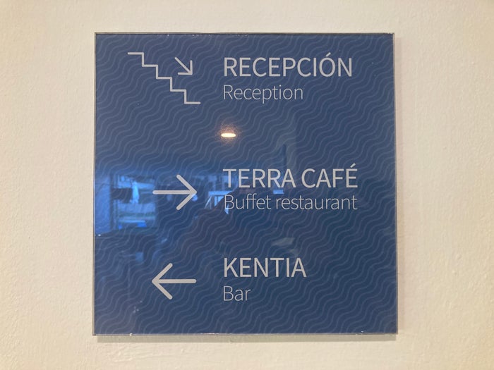 AluaSoul Costa Malaga directional sign AluaSoul Costa Malaga directional sign