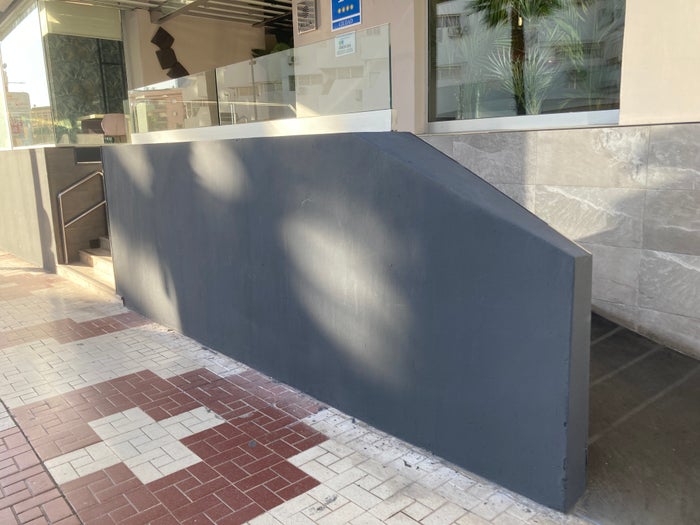 AluaSoul Costa Malaga ramp near entrance AluaSoul Costa Malaga ramp near entrance