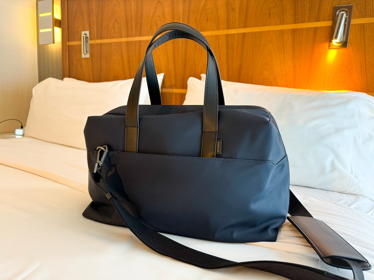 Away The Everywhere Bag at hotel NYC