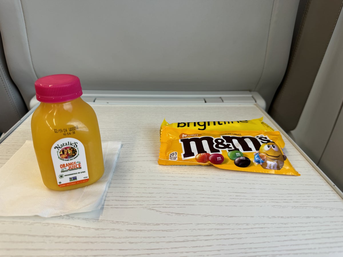 Brightline Juice and Candy
